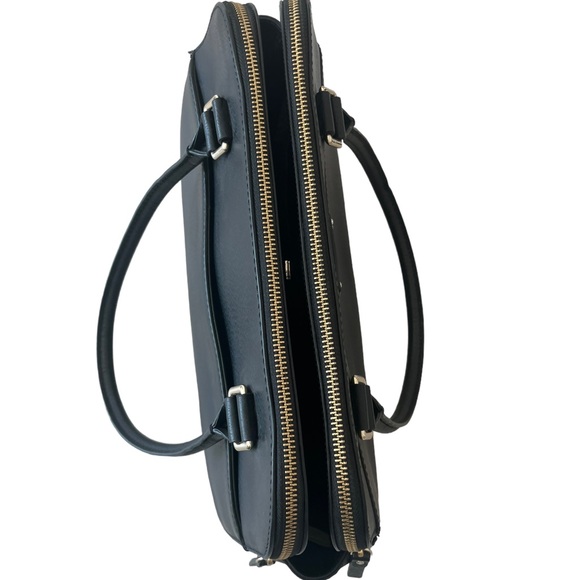 Kate Spade Terri Grove Street Structured Leather satchel W/ Gold Hardware - Picture 8 of 14